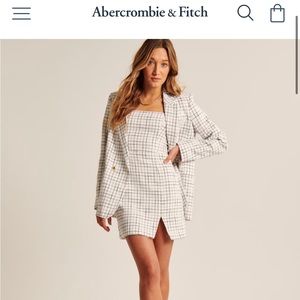 Abercrombie Tweed Jacket and Slip Dress set